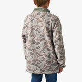 Youth Camo Fleece Jacket