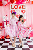 Twinkle Ties 3/4 Sleeve Pocket Twirl Dress: 9/10