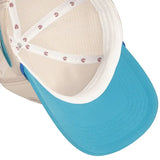 Coastal Cowgirl Hat: Cream/Teal