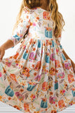 Girls Harvest Blooms Dress