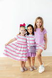 Pastel Stripes S/S Pocket Twirl Dress: 9/10