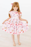 SALE Off to the Circus Flutter Sleeve Twirl Dress: 4T
