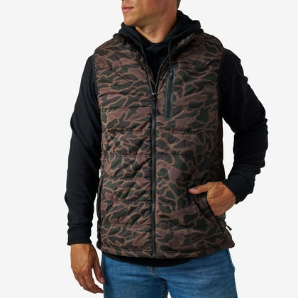 Camo Puffer Vest