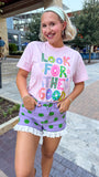 Purple Polka Dot Shorts