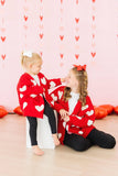 Girls Heart Cozy Cardigan