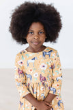 Ponies & Poppies Twirl Dress