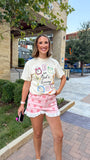 Pink Polka Dot Shorts