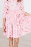 Girls Howdy Twirl Dress