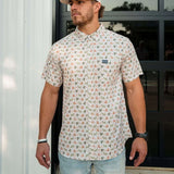 Mallard Duck Dog Button Up