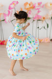 Sweet Treat S/S Pocket Twirl Dress: 7/8