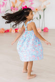 Crab Walk Ruffe Dress
