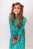 Girls Christmas Candy Dress