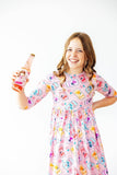 Girls Girly Pop Dress