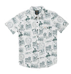 City Slicker Button Up Short Sleeve - Postcard: L