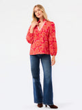 Drift Blooms Pink Top