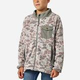Youth Camo Fleece Jacket