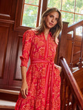 Drift Blooms Pink Dress
