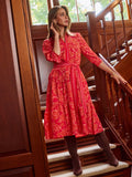 Drift Blooms Pink Dress