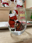 Holiday Spirits Glass