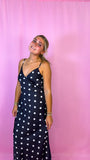 Polka Dot Maxi Dress