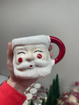 Santa with Rosy Cheeks Mug