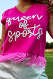 Queen of Sports- Pink Feather