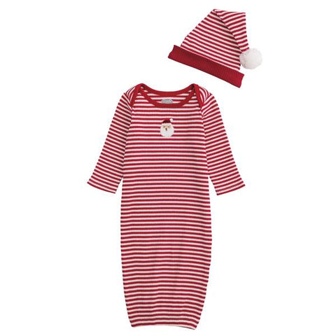 Stripe Santa Baby Set