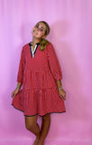 Red Gingham Dress
