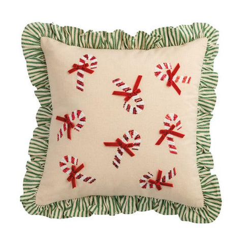 Candy Cane Pillow