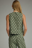 Olive Polka Vest