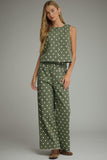 Olive Polka Pants