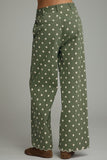 Olive Polka Pants
