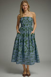 Sage & Sky Strapless Dress
