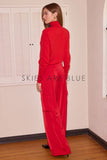 Holiday Red Turtleneck Sweater