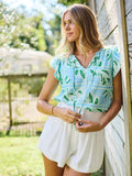 Blue Tiles Top
