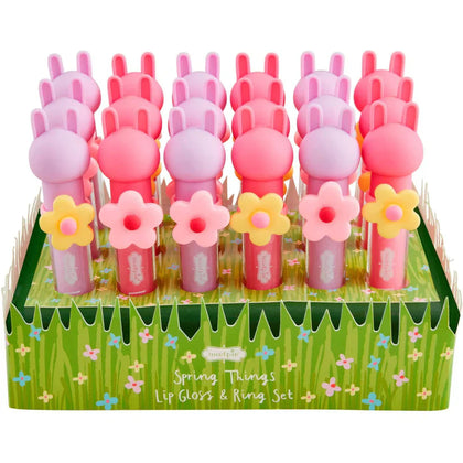 Easter Rings & Lip Gloss