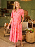 Rosette Ivy Midi Dress