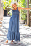 Denim Maxi Dress
