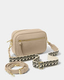 Light Taupe Crossbody Bag