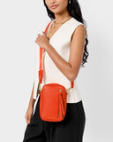 Deep Orange Crossbody