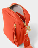 Deep Orange Crossbody