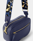 Hallie Crossbody- Midnight Blue