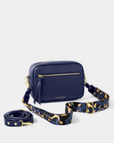 Hallie Crossbody- Midnight Blue