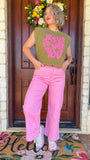 Pink Checkered Pants