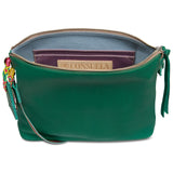 Downtown Crossbody, Teal