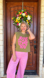 Pink Checkered Pants