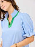 Missy Blue Top