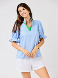 Missy Blue Top
