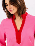 Pink & Red MJ Dress