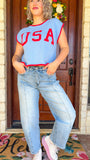 Barrel Jeans + Waist Tie